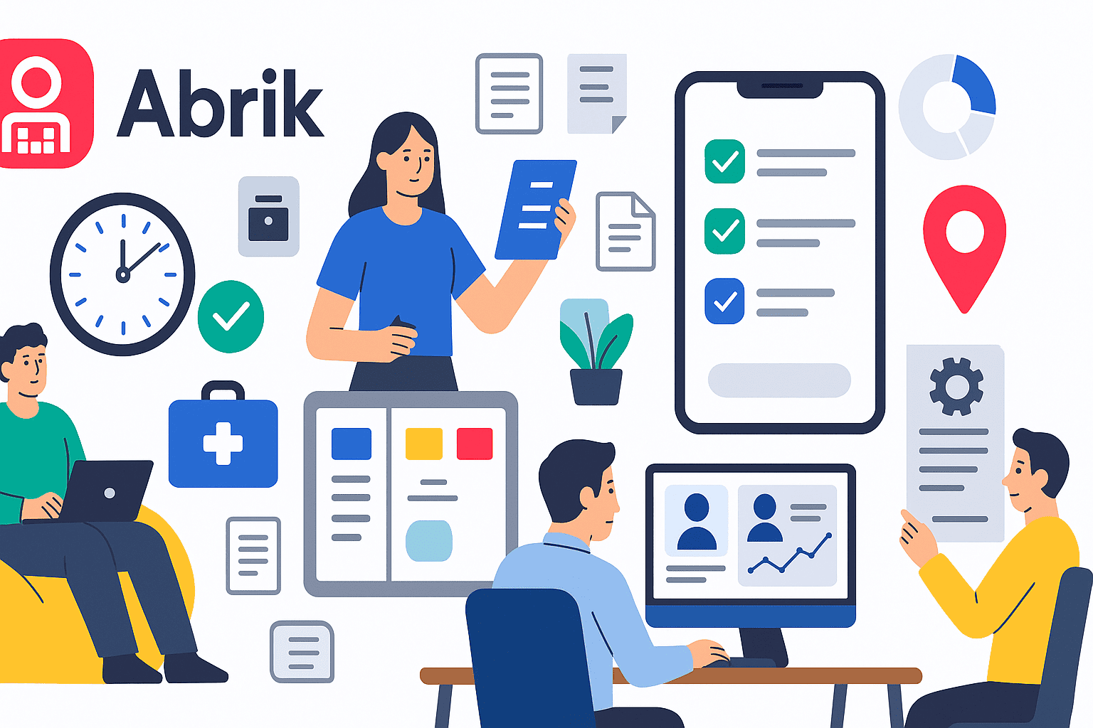 نرم افزار اداری آنلاین ابریک