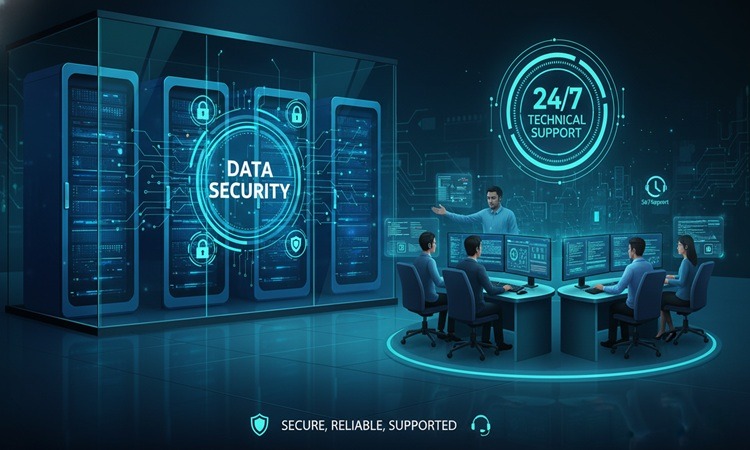 خدمات پشتیبانی و امنیت سرورها | ابریک