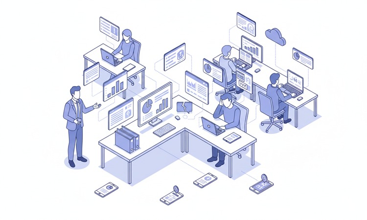 مشکلات مدیریت کارکنان بدون ابزار رهگیری | ابریک