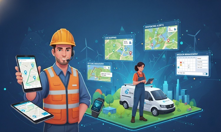 نرم افزار رهگیری کارکنان؛ راهکار هوشمند مدیریت تیم های میدانی | ابریک