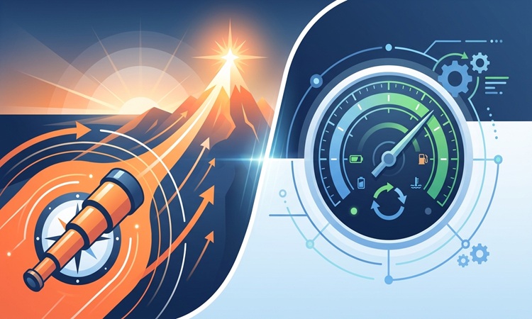 تفاوت OKR با KPI | ابریک