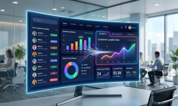 سیستم مدیریت ارتباط با مشتری (CRM) چیست؟ راهنمای افزایش فروش | ابریک
